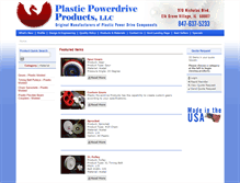 Tablet Screenshot of plasticpowerdrive.com